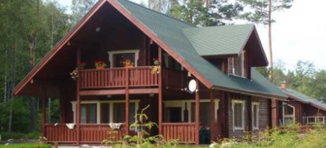 Деревянные дома по финской технологии – домостроение из клееного бруса