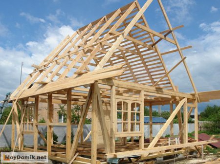 Технология строительства каркасных стен из дерева