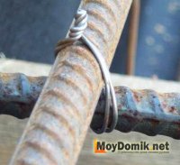 Вязка арматуры проволокой