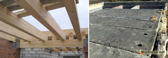 Перекрытия в кирпичном доме