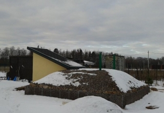 Подземный погреб (насыпной)