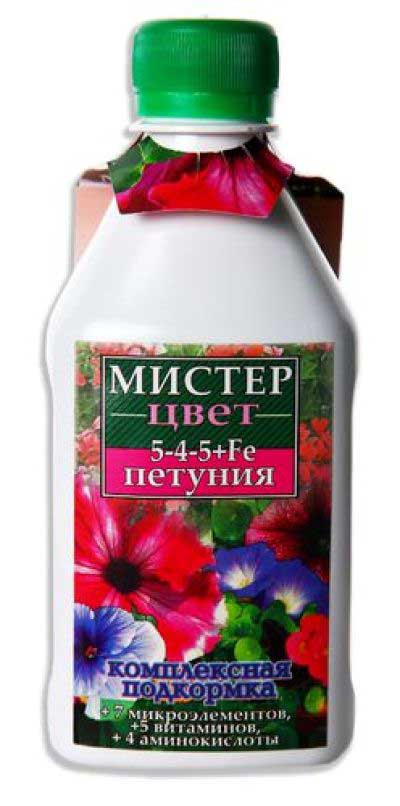 подкормка петунии а балконе